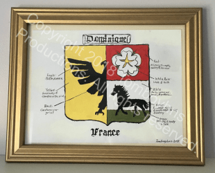 Family Coat of Arms Etsy Watermark